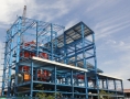 Steel Structure works for 1x7MW Biomass Power Plant, Pontianak